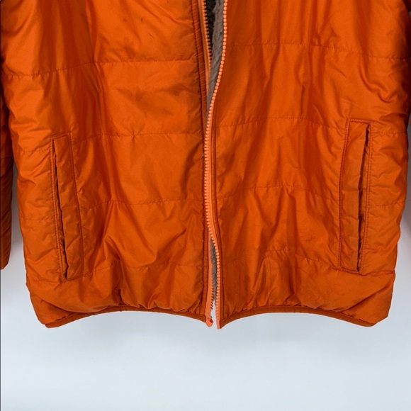 Patagonia - Boys Reversible Ready Freddy Hoody Jacket- XXL (16-18) Orange - Picture 6 of 13